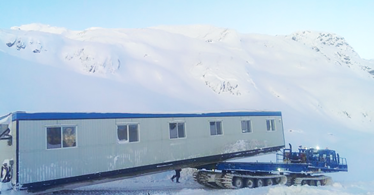 Modular installation in extreme cold